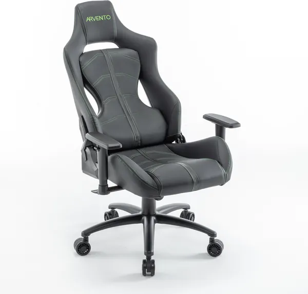 Изображение товара Кресло геймерское Arvento Gravity LK-2385 (черный/черный)