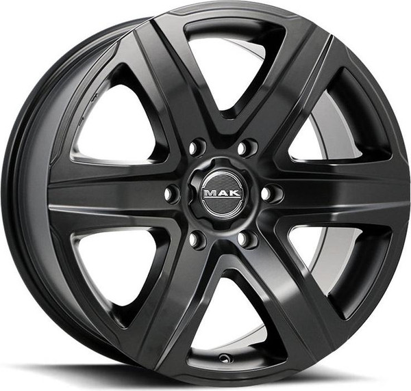 Литой диск MAK Stone 6 18x8" 6x139.7мм DIA 106.1мм ET 15мм Gloss Black — фото 3