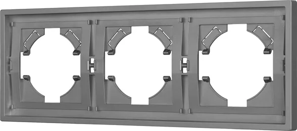 Изображение товара Рамка для выключателей и розеток Arlight FRM-TENDO-PL-3-GR / 053845