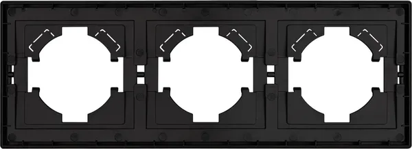 Изображение товара Рамка для выключателей и розеток Arlight FRM-TENDO-PL-3-GR / 053845