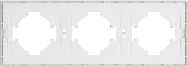 Изображение товара Рамка для выключателей и розеток Arlight FRM-TENDO-PL-3-WH / 053843