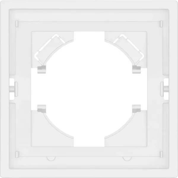 Изображение товара Рамка для выключателей и розеток Arlight FRM-TENDO-PL-1-WH / 053835