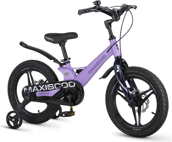 Изображение товара Детский велосипед Maxiscoo Space Deluxe 16 2026 / MSC-S1654D (лавандовый матовый)