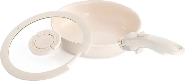 Изображение товара Сковорода Smart Solutions SS0000382 (с крышкой и съемной ручкой)