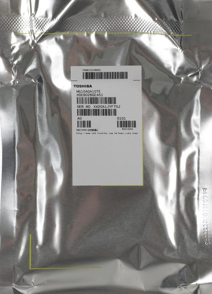 Изображение товара Жесткий диск Toshiba Enterprise Capacity 10ТБ (MG10ADA10TE)