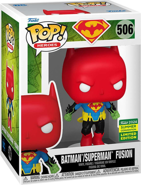 Фигурка коллекционная Funko POP! Heroes. Batman/Superman Fusion SDCC24 Exc / Fun78338 — фото 6