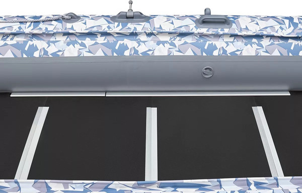 Изображение товара Надувная лодка Roger Boat Hunter 3000 (без киля, битое стекло/серый комби)