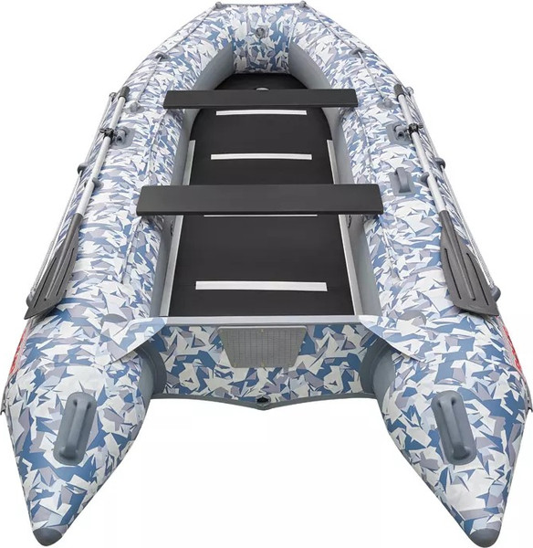 Изображение товара Надувная лодка Roger Boat Hunter 3000 (без киля, битое стекло/серый комби)