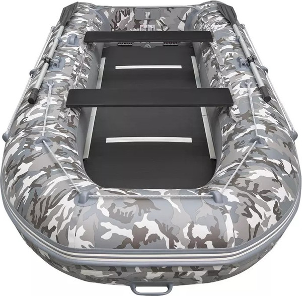 Изображение товара Надувная лодка Roger Boat Hunter 3200 (без киля, серый камуфляж/графит комби)