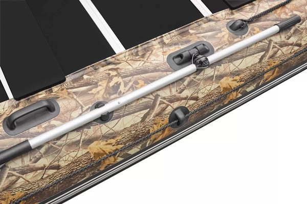 Изображение товара Надувная лодка Roger Boat Hunter 3200 (без киля, камуфляж лес/черный комби)