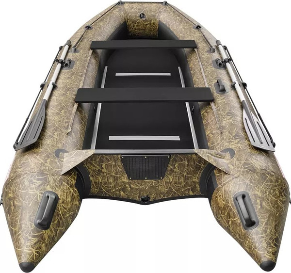 Изображение товара Надувная лодка Roger Boat Hunter 3200 (без киля, камуфляж камыш/черный комби)