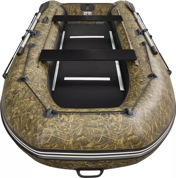 Изображение товара Надувная лодка Roger Boat Hunter 3200 (без киля, камуфляж камыш/черный комби)