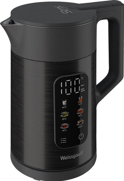 Изображение товара Электрочайник Weissgauff WK 1560 Db Touch BodyCool