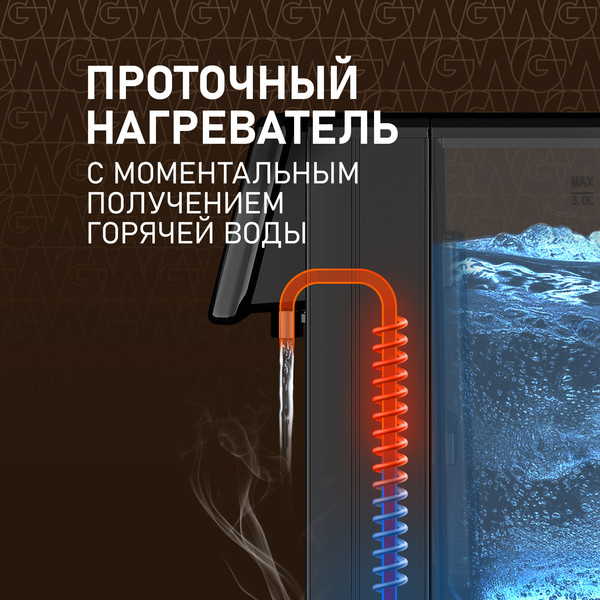 Изображение товара Термопот Weissgauff WWT 3000 DB ColorTouch