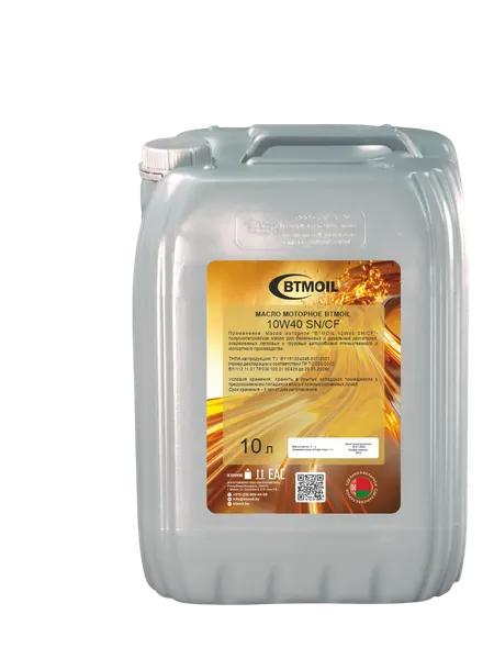 Изображение товара Моторное масло BTMOIL 10W40 SN/CF (10л)
