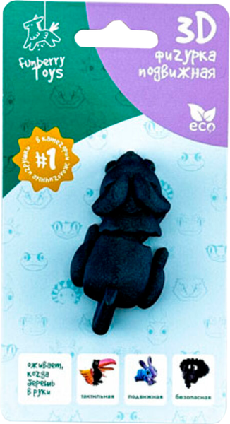 Игрушка антистресс Funberry Toys 3D Мышка Дейзи 1388 — фото 3