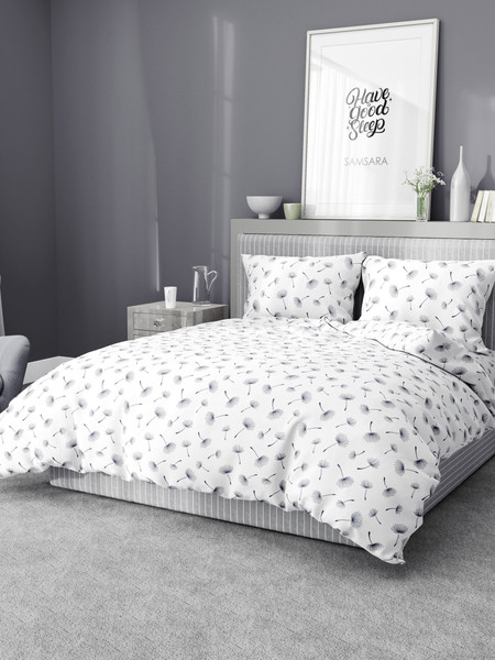 Изображение товара Комплект постельного белья Samsara Одуванчики White 1.5сп 50x70 150-23