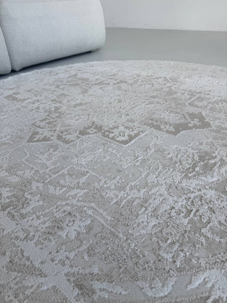 Изображение товара Ковер LAXMI Comfort 329 круг (2x2, Cream/Cream)