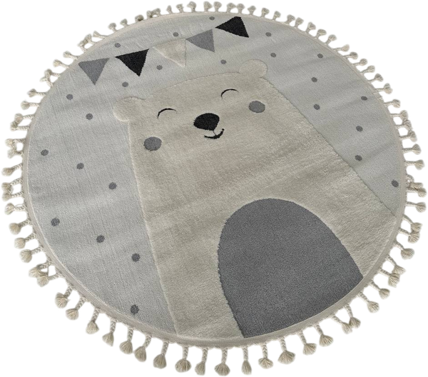 Изображение товара Коврик LAXMI Quincey 1098 круг (1.2x1.2, Cream/Cream)