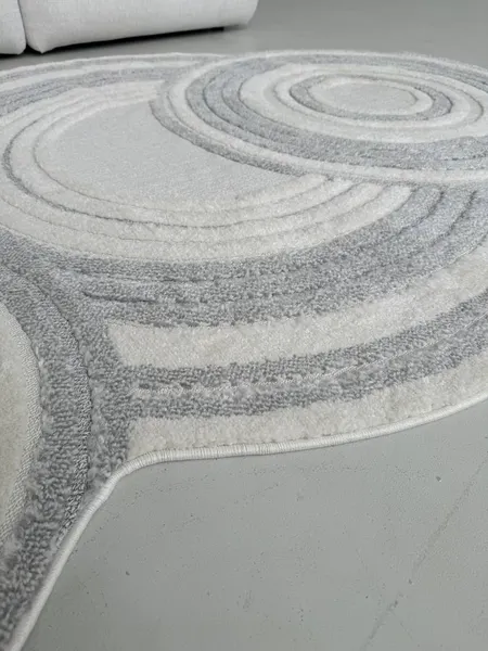 Изображение товара Ковер LAXMI New Quincey 2292 фигурная (2x3, Cream/Grey)
