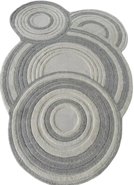 Изображение товара Ковер LAXMI New Quincey 2292 фигурная (2x3, Cream/Grey)