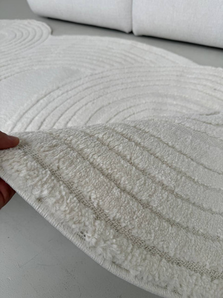 Изображение товара Ковер LAXMI New Quincey 2292 фигурная (2x3, Cream/Cream)