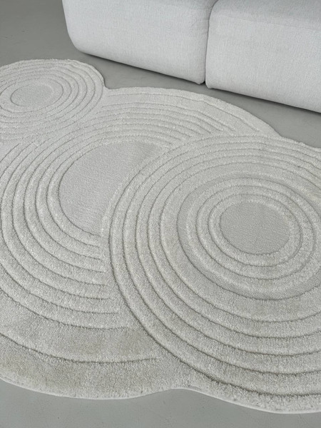 Изображение товара Ковер LAXMI New Quincey 2292 фигурная (2x3, Cream/Cream)