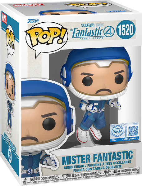 Фигурка коллекционная Funko POP! Marvel Fantastic Four FF Mister Fantastic Exc / Fun85357 — фото 6