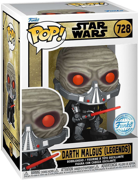 Фигурка коллекционная Funko POP! Star Wars Gaming Greats Darth. Malgus Legends / Fun81943 — фото 6