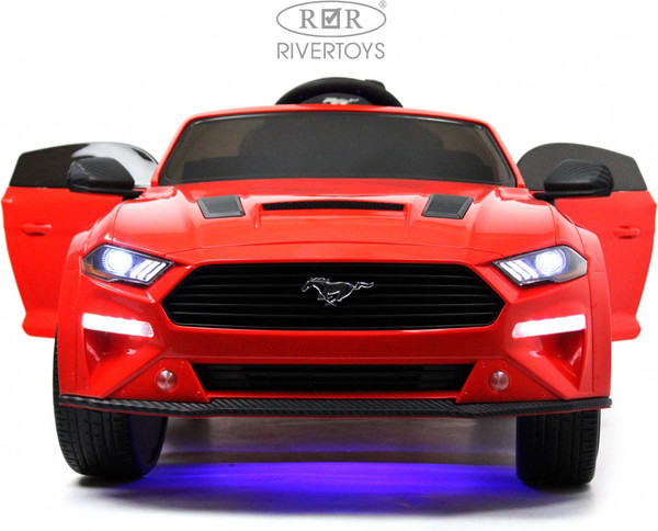 Изображение товара Детский автомобиль RiverToys Ford Mustang GT / A222MP (красный)