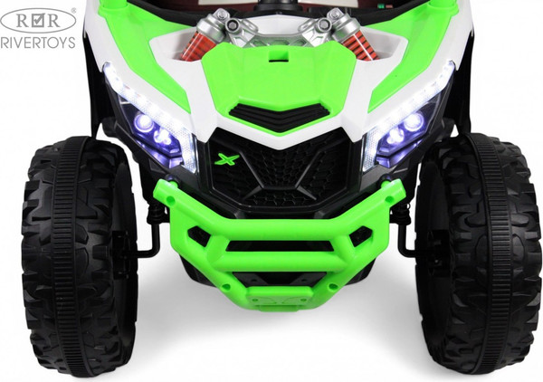 Изображение товара Детский автомобиль RiverToys М303БХ (зеленый)