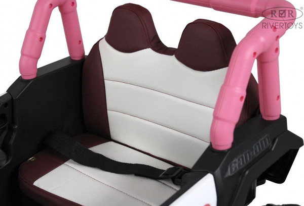 Изображение товара Детский автомобиль RiverToys М303БХ (розовый)
