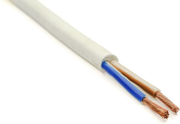 Изображение товара Провод силовой Автопровод ПВС-ТS 2x6 (20м, белый)