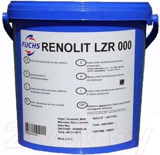 Изображение товара Смазка техническая Fuchs Renolit LZR 000 / 600888305 (18кг)