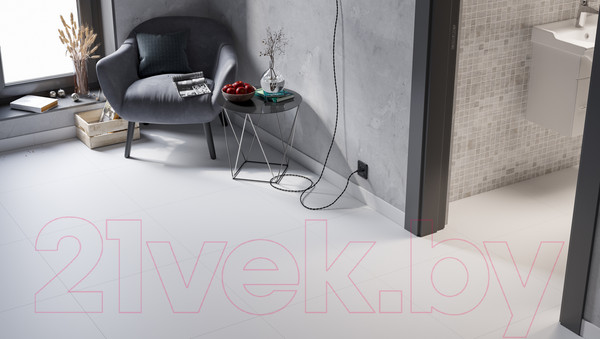 Изображение товара Плитка Grasaro Domino G-100/MR (600x1200, белый матовый)