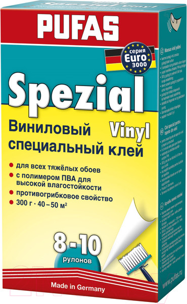 Изображение товара Клей для обоев Pufas Euro 3000 Spezial (300г)
