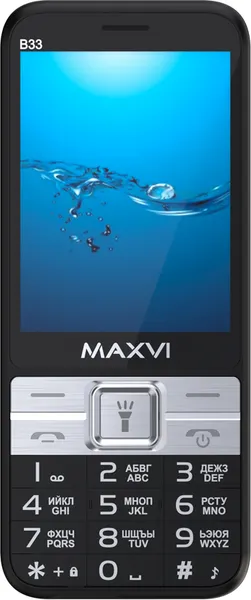 Изображение товара Мобильный телефон Maxvi B33 (черный)