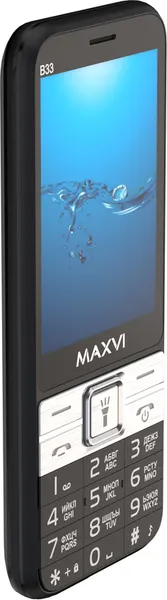 Изображение товара Мобильный телефон Maxvi B33 (черный)