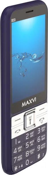 Изображение товара Мобильный телефон Maxvi B33 (фиолетовый)