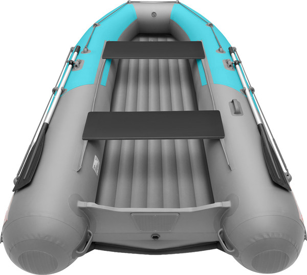 Изображение товара Надувная лодка Roger Boat Trofey 3500 (без киля, бирюзовый/серый комби)