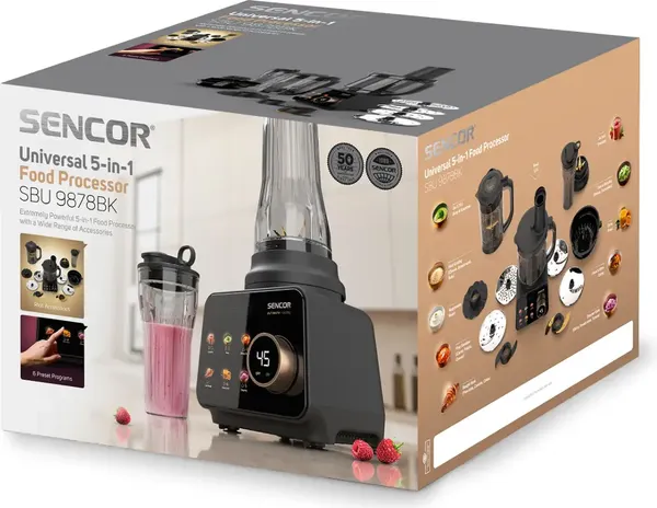 Изображение товара Кухонный комбайн Sencor SBU 9878 BK