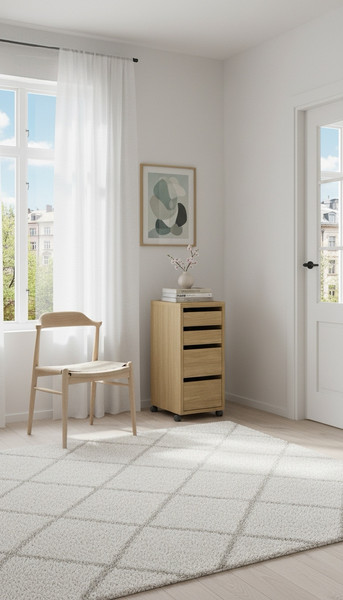 Изображение товара Тумба Mebelain Компи 4 75x33x50 (дуб скандинавский)