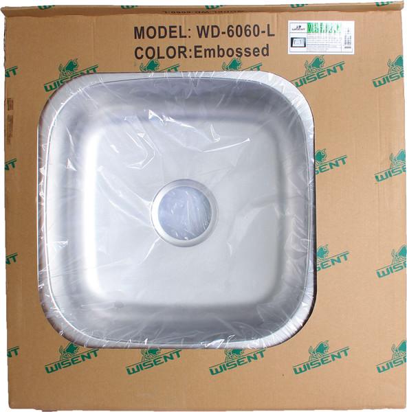 Изображение товара Мойка кухонная Wisent WD-6060-L (без сифона)