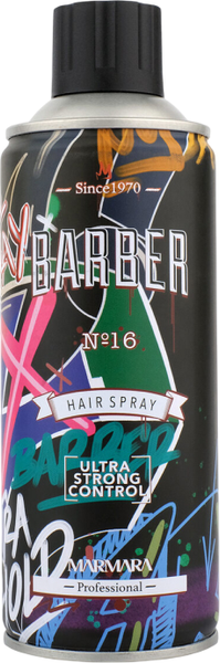 Лак для укладки волос Marmara Barber №16 Ultra Strong (400мл) — фото 5
