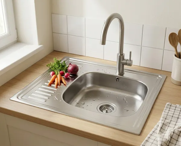 Изображение товара Мойка кухонная Wisent WD-6060-R (без сифона)