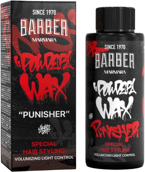 Текстурирующая пудра для волос Marmara Barber Powder Wax Punisher (20г) — фото 6