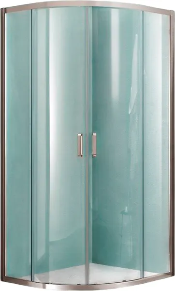 Изображение товара Душевой уголок Adema Glass Line 90 (никель браш/прозрачное стекло)
