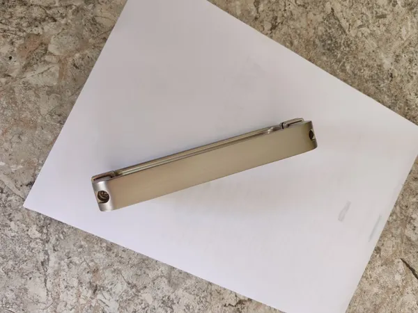 Изображение товара Душевой уголок Adema Glass Line 90 (никель браш/прозрачное стекло)