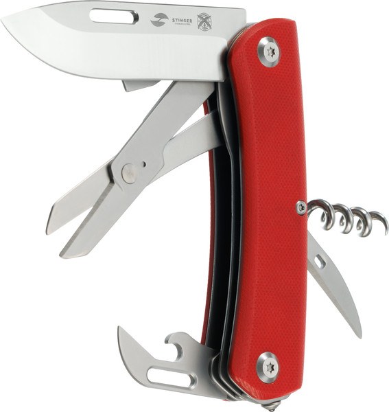 Изображение товара Нож складной STINGER FK-6G10-RED