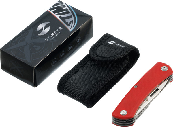 Изображение товара Нож складной STINGER FK-6G10-RED